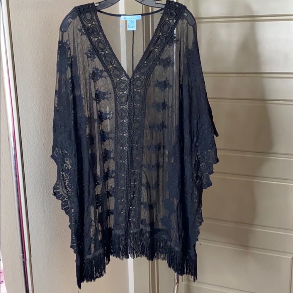 Coverup Lace Flamenco Style